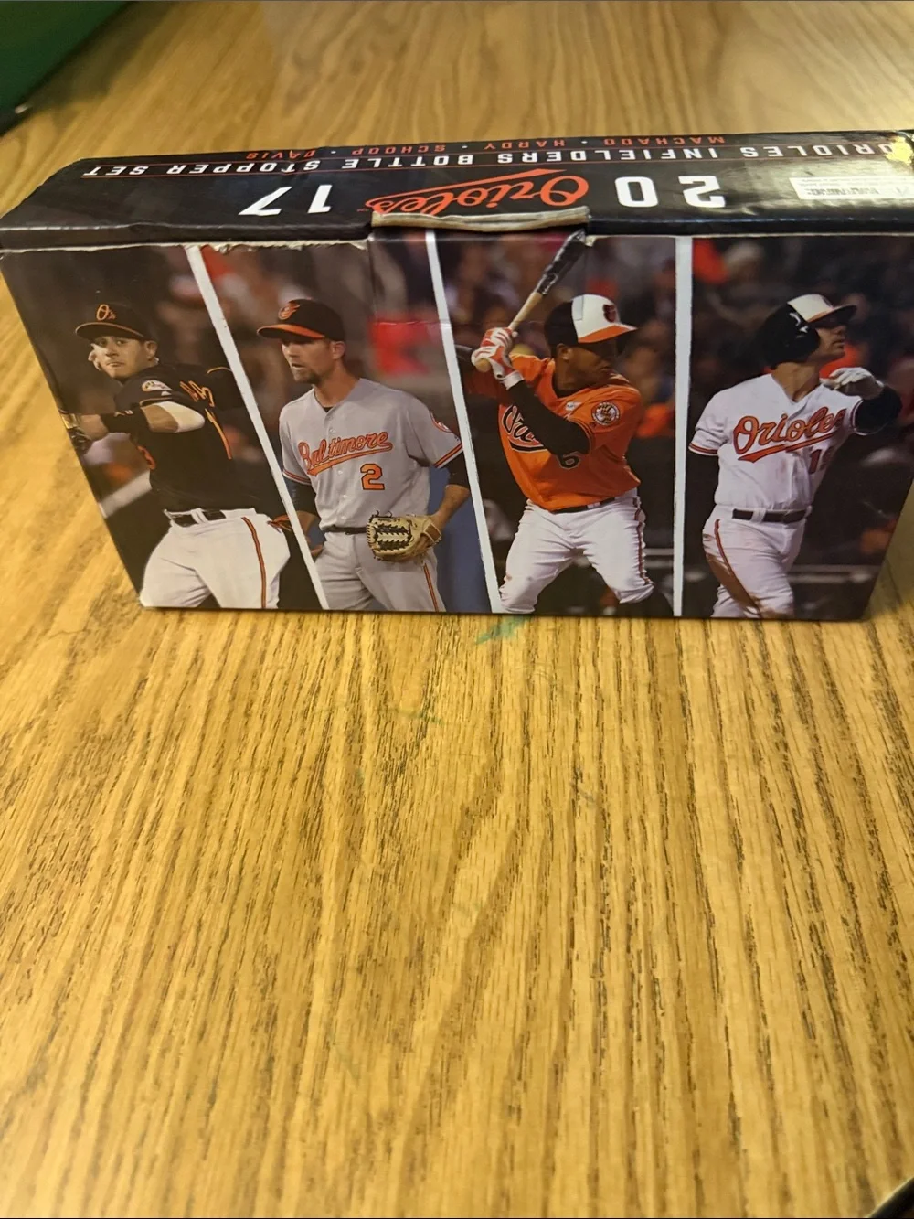 Baltimore Orioles Infielders Bottle Stopper Set - Orange & Black